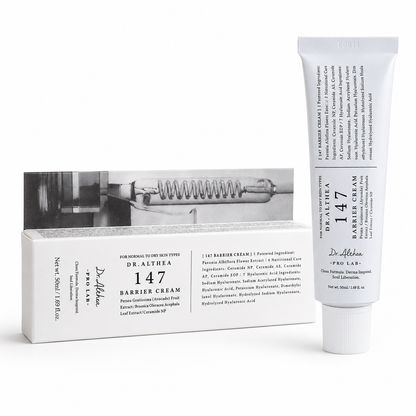 Dr. Althea 147 Barrier Cream, caja y tubo de 50 ml